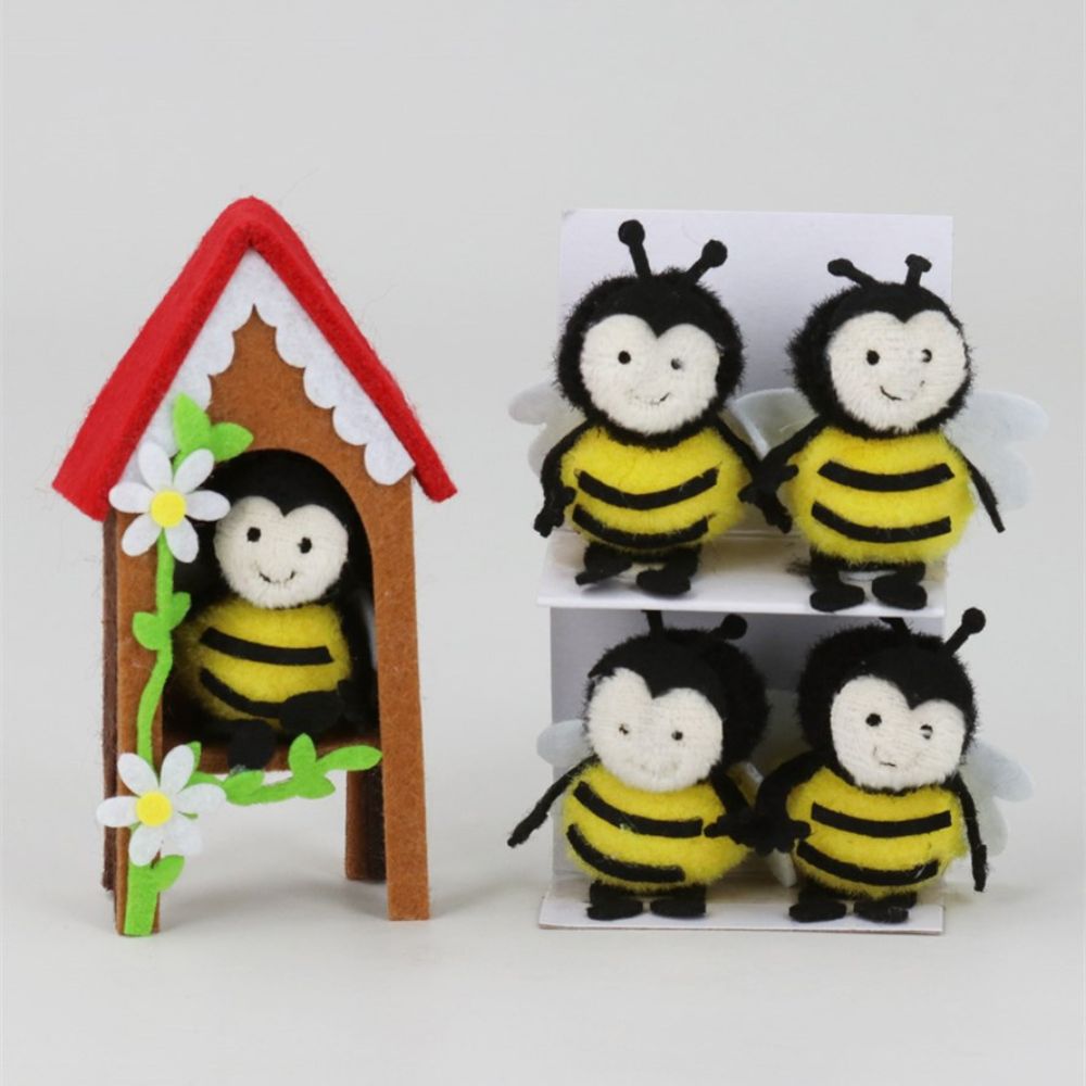 Gisela Graham 10cm Bees & Ladybirds Decoration (Choice of 2)