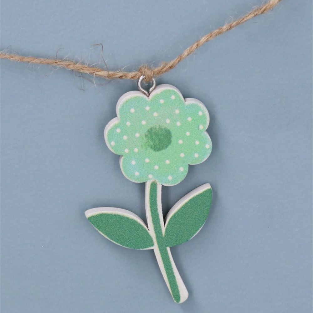 Gisela Graham 120cm Pastel Flowers Garland