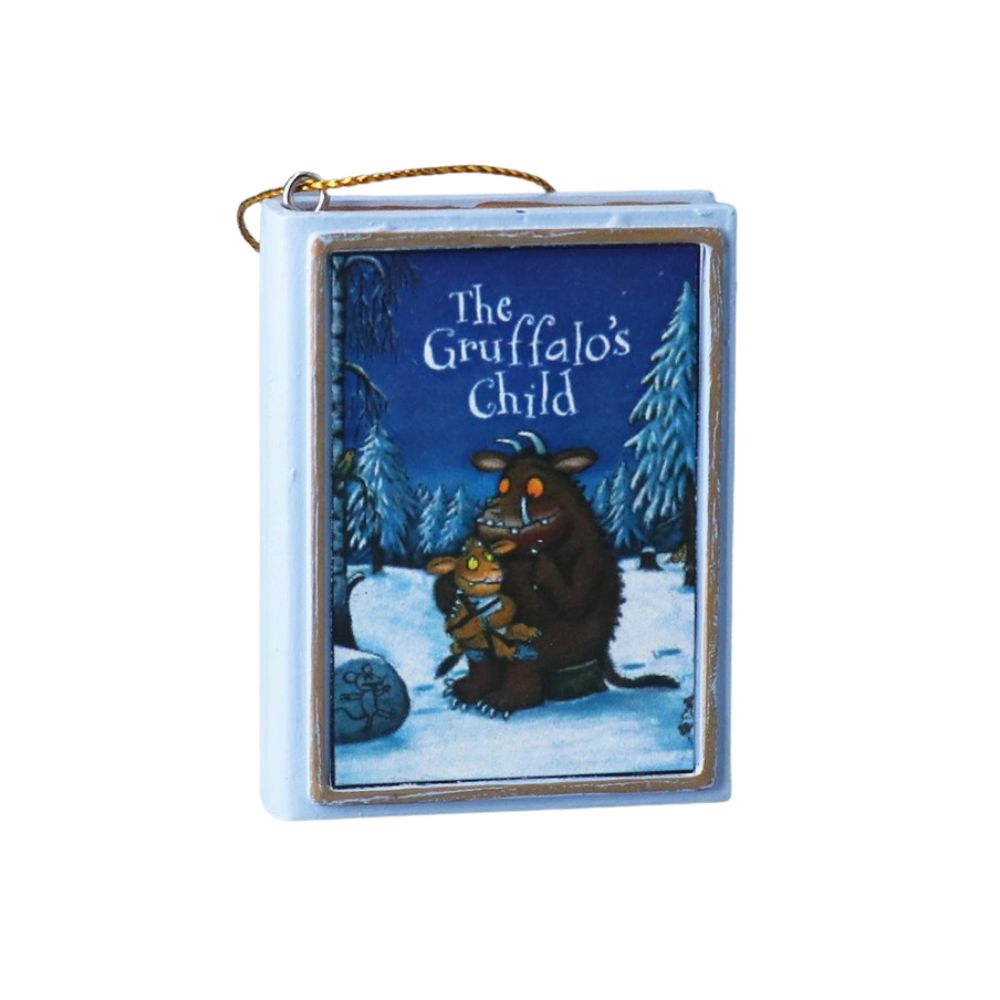 Gisela Graham 6cm The Gruffalo's Child Resin Book Hanging Decoration