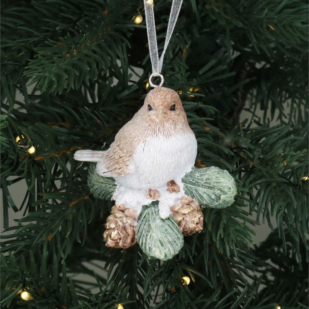 Gisela Graham Hanging Decoration - Bird on Sprig