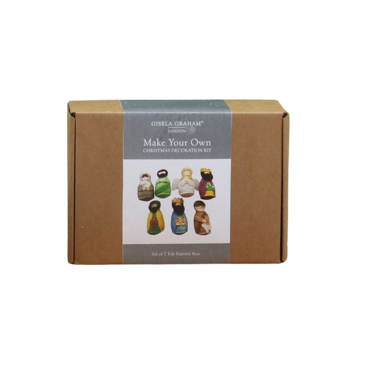 Gisela Graham Make Your Own Nativity Kit Box