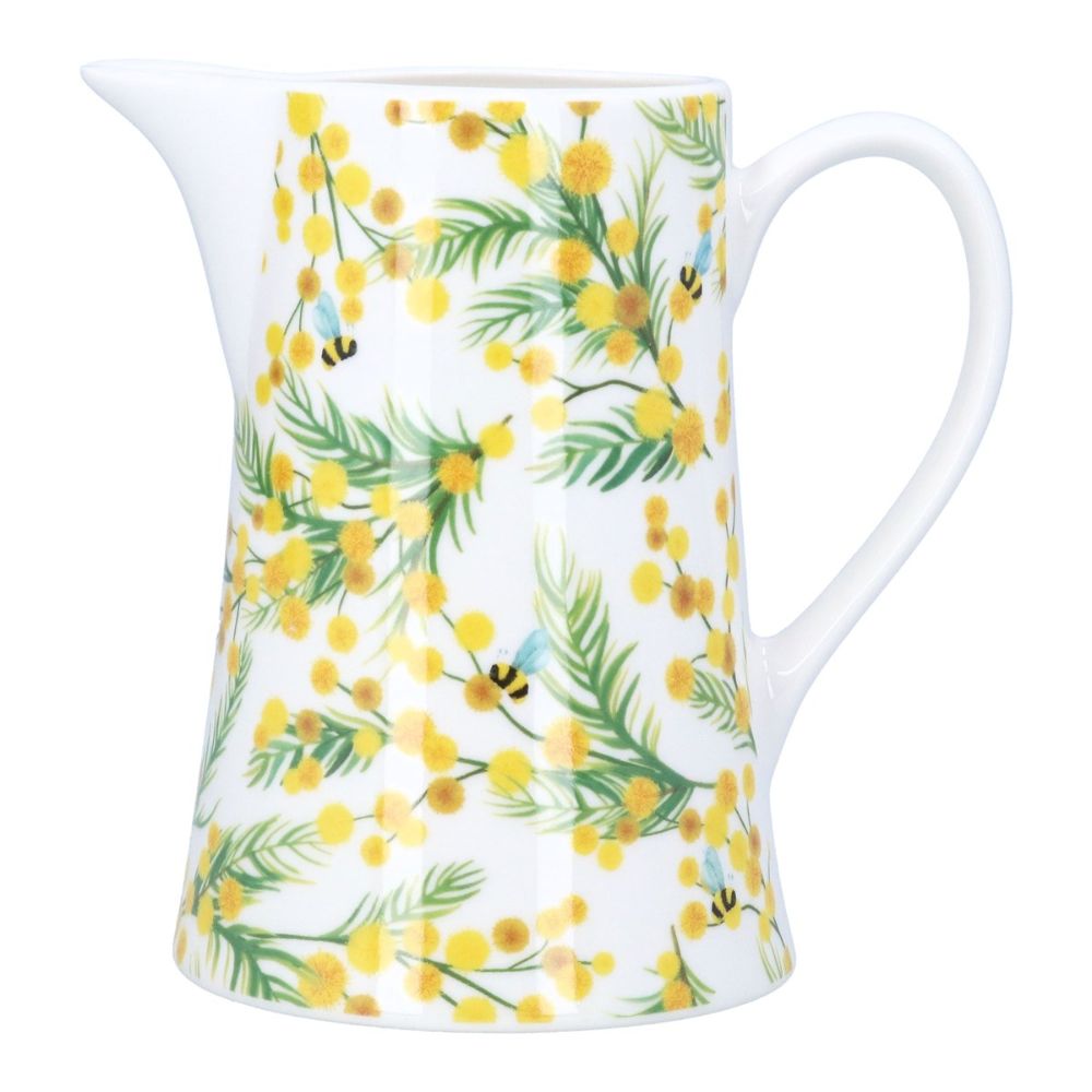 Gisela Graham 15cm Mimosa Large Bone China Jug