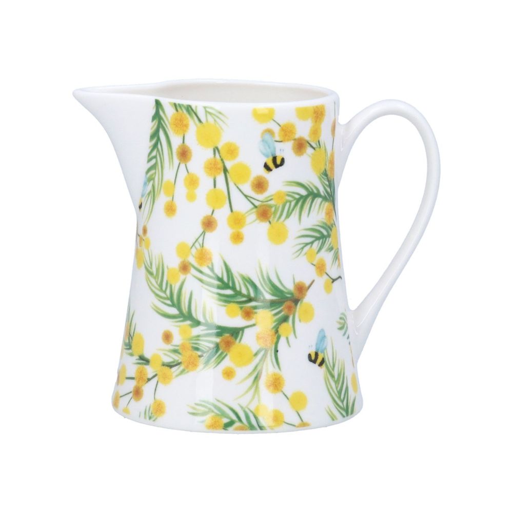Gisela Graham 12cm Mimosa Small Bone China Jug
