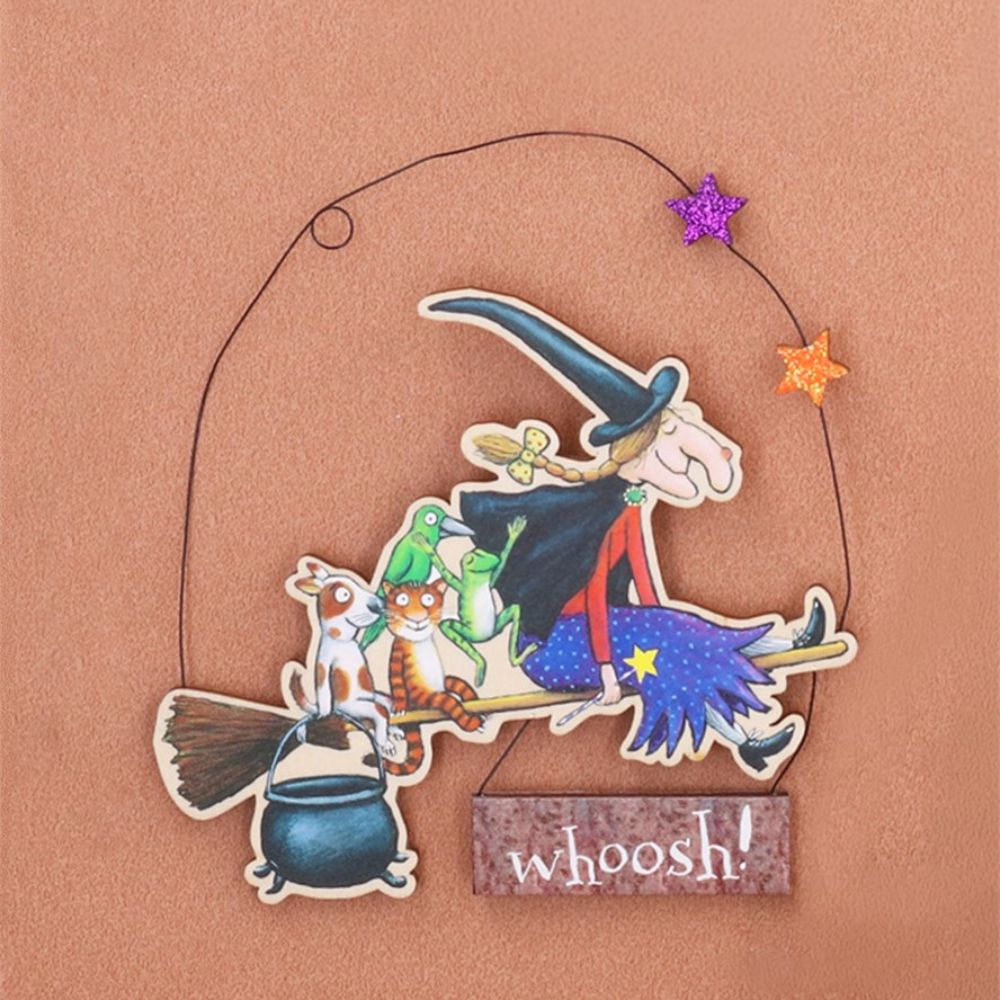 Gisela Graham Hanging Decorations - Room on the Broom Witch (Choice of 2)