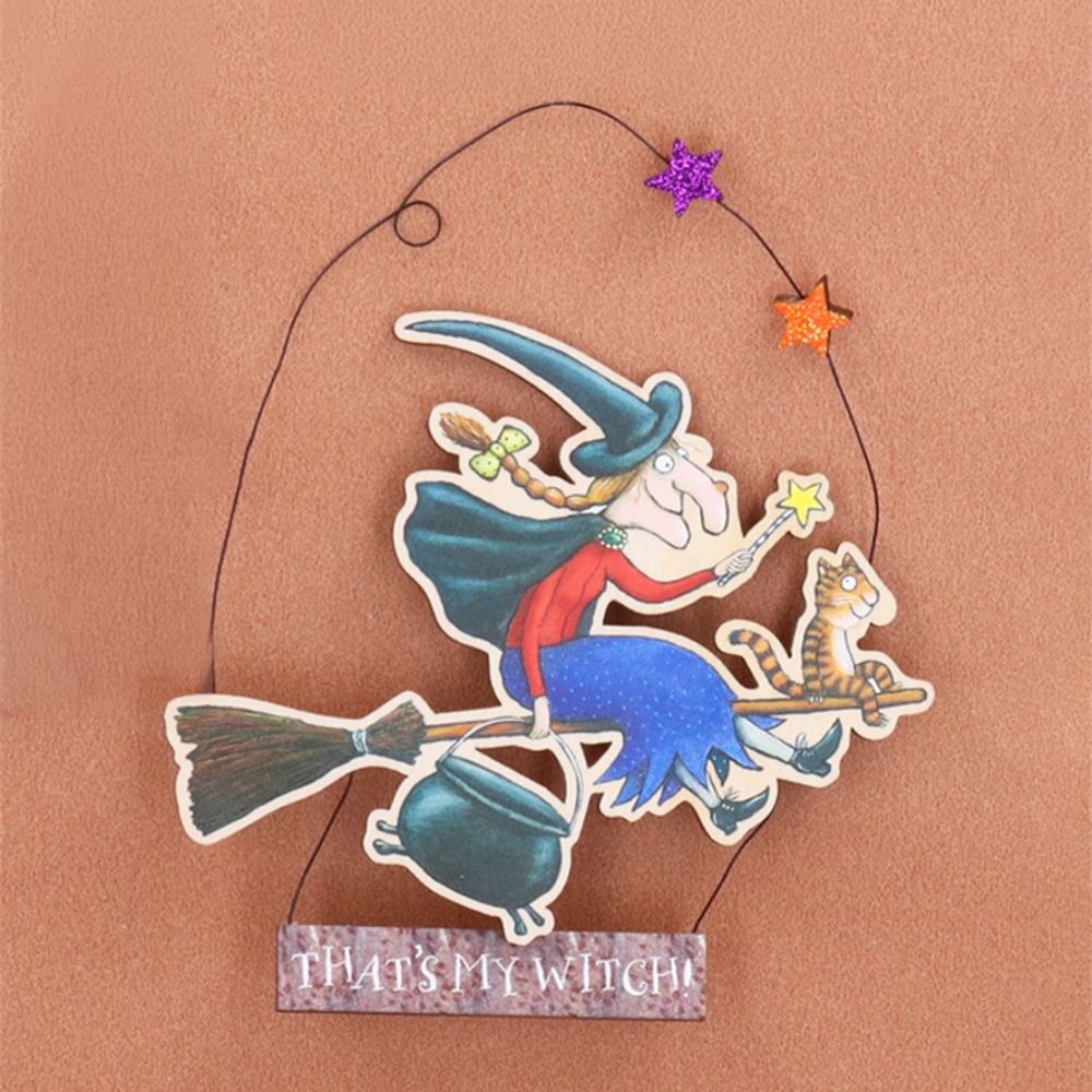 Gisela Graham Hanging Decorations - Room on the Broom Witch (Choice of 2)