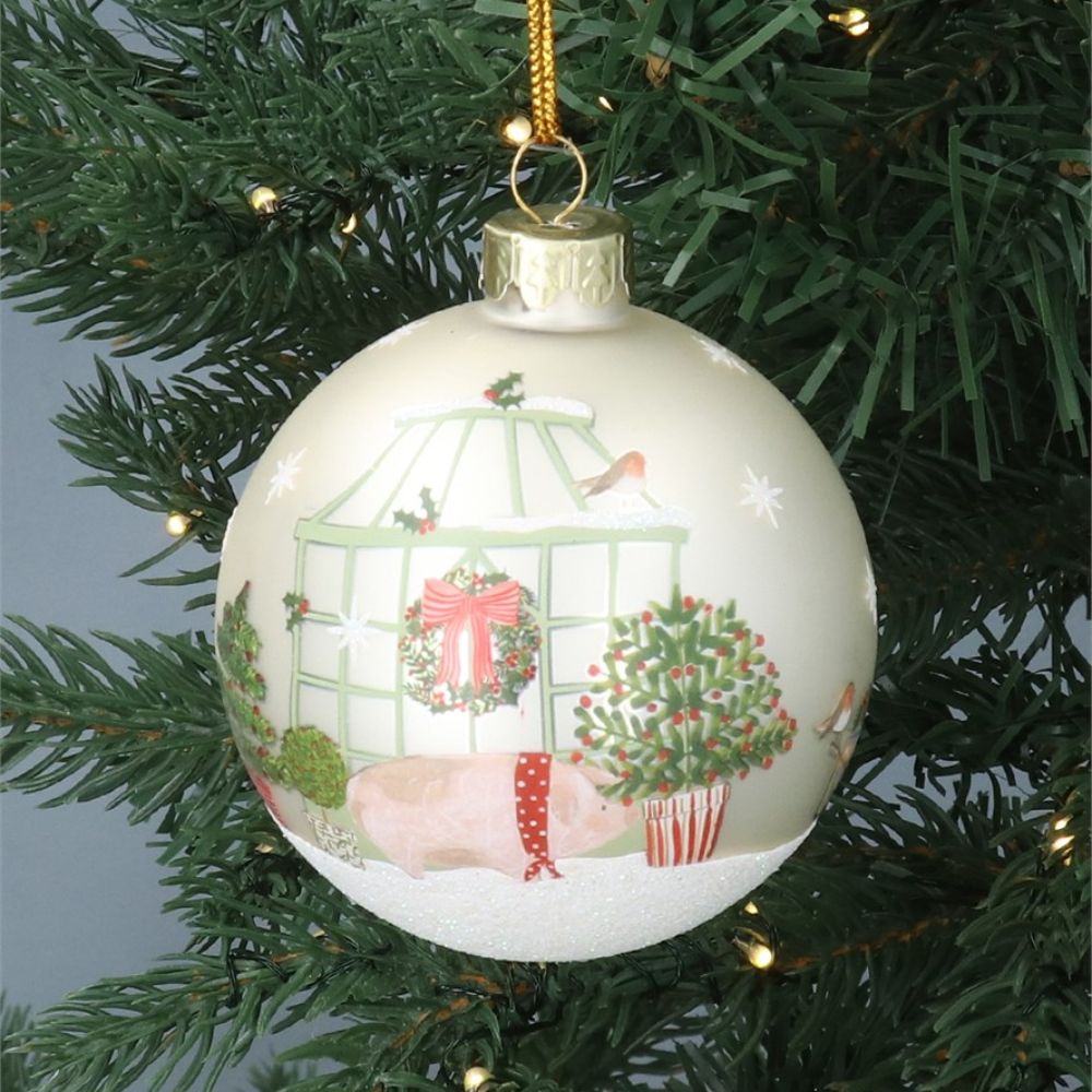 Gisela Graham Matt Cream Cow, Pig or Goose (Choice of 3)