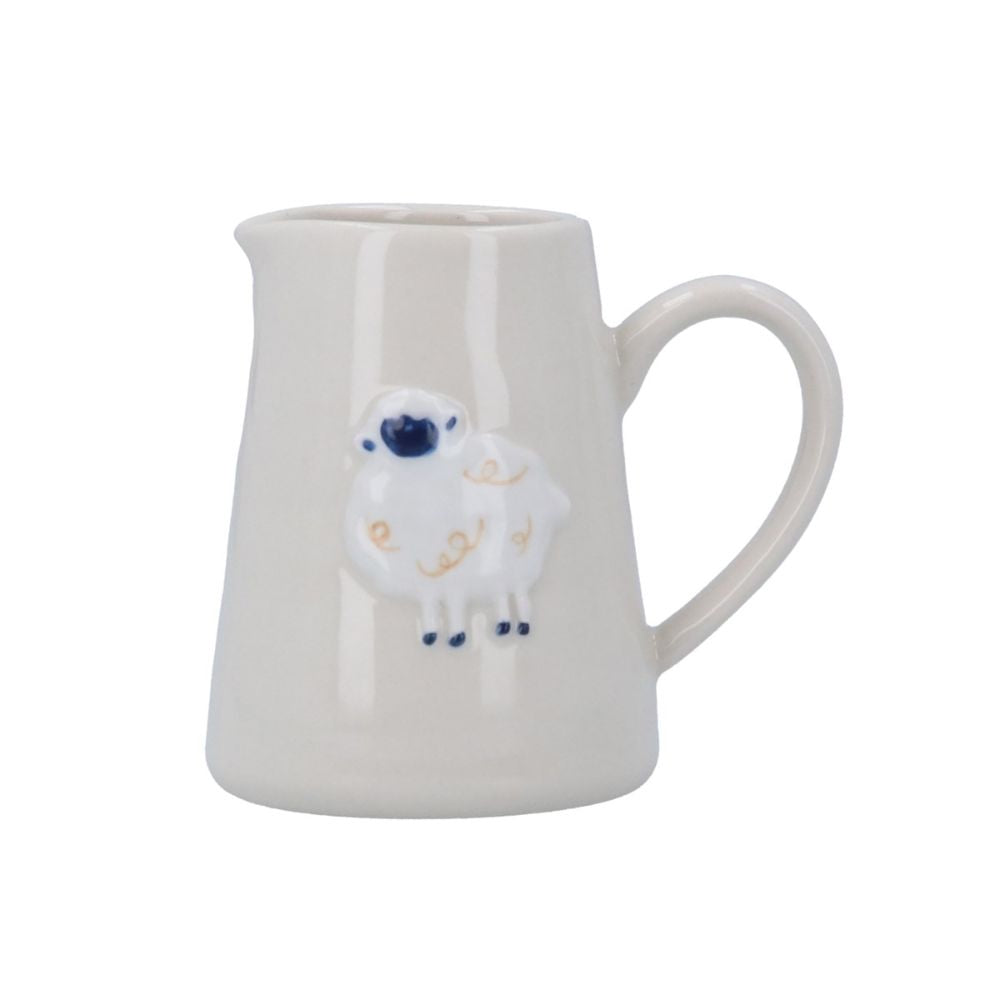 Gisela Graham 8cm Stoneware Lamb Mini Jug
