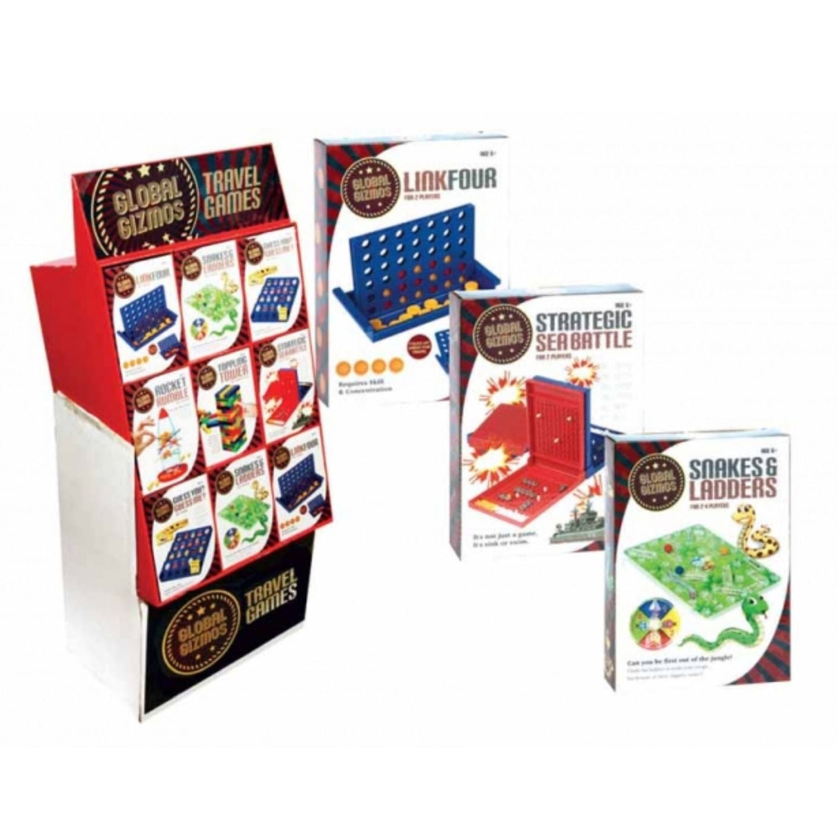 Global Gizmos Travel Games (Choice of 6) - Old Railway Line Garden Centre