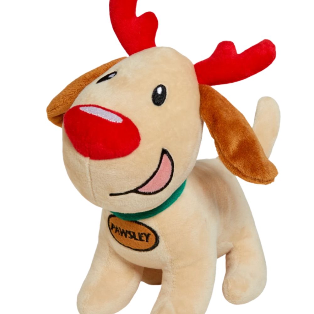 Good Boy 19cm Pawsley Reindeer Dog Toy