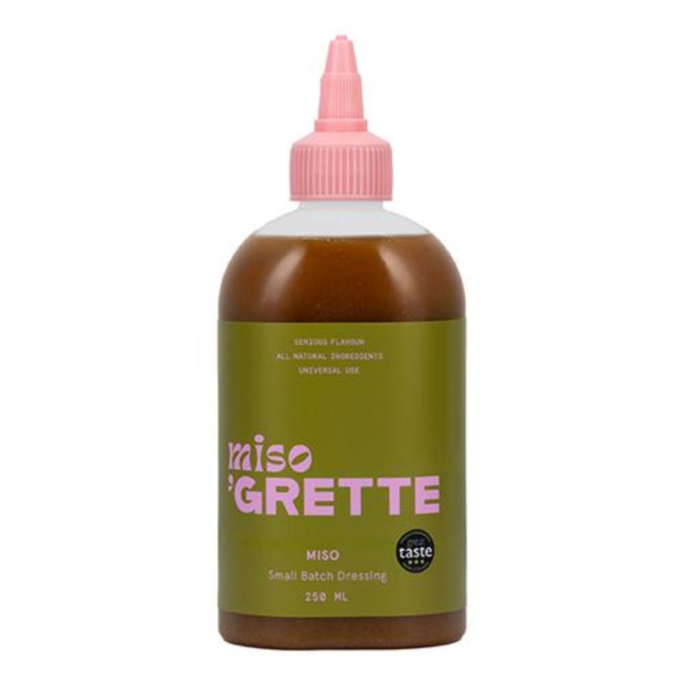 Grette 250ml Miso, Honey & Sesame Based Vinaigrette