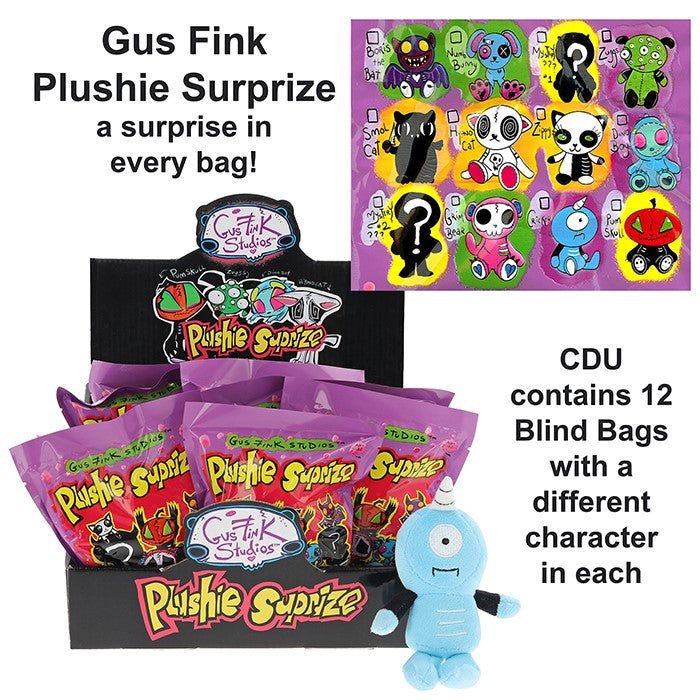 Gus Fink Plushie Surprise Mystery Blind Box - Old Railway Line Garden Centre