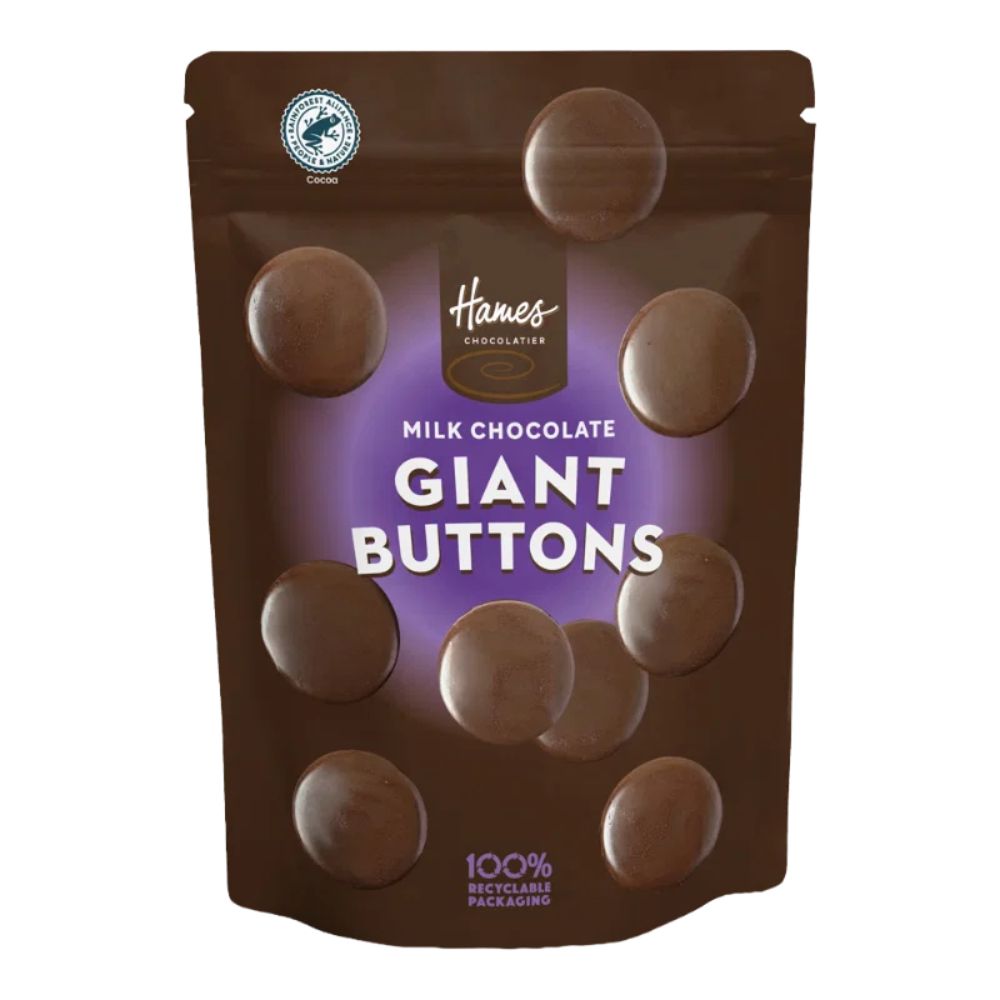 Hames Chocolate 100g Milk Chocolate Buttons Pouch