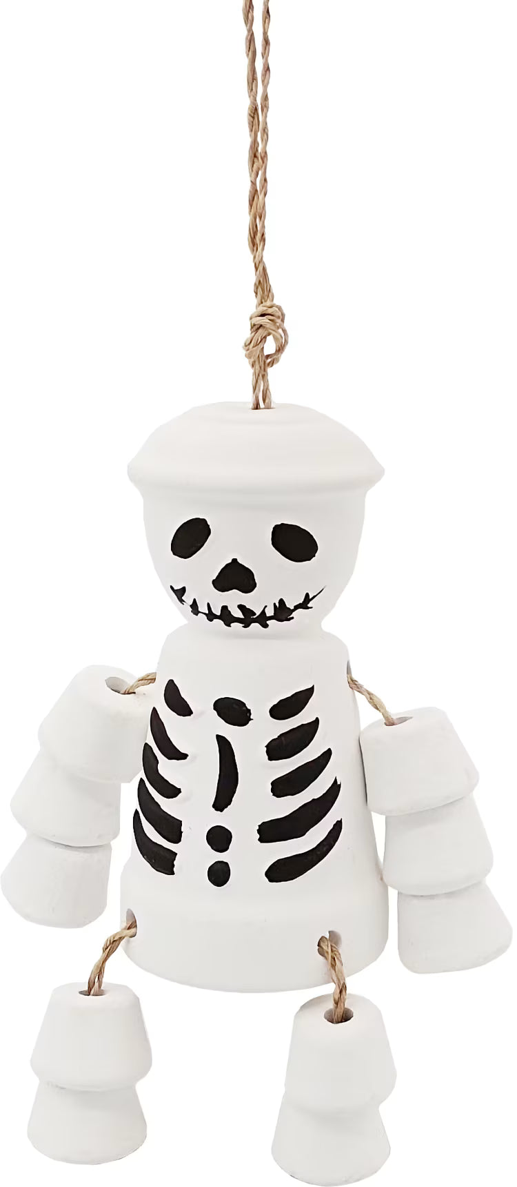 Woodlodge 11cm Hanging Skeleton Pot Man