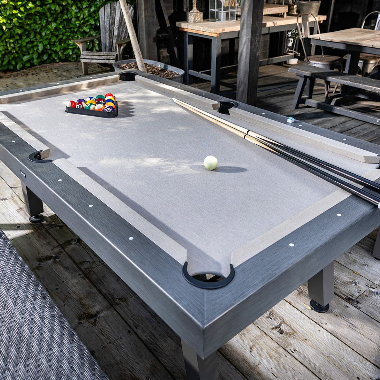 Hartman Crucible Multi-Purpose Dining Table and Gaming Furniture Set - Old Railway Line Garden Centre