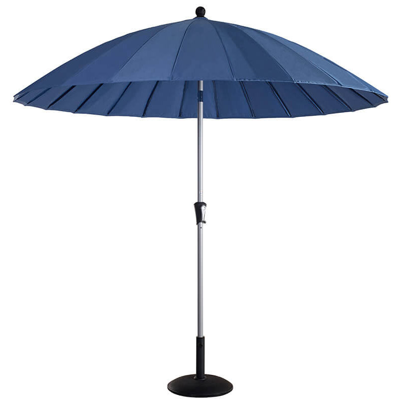 Hartman 2.7m Shanghai Round Crank & Tilt Parasol - Navy