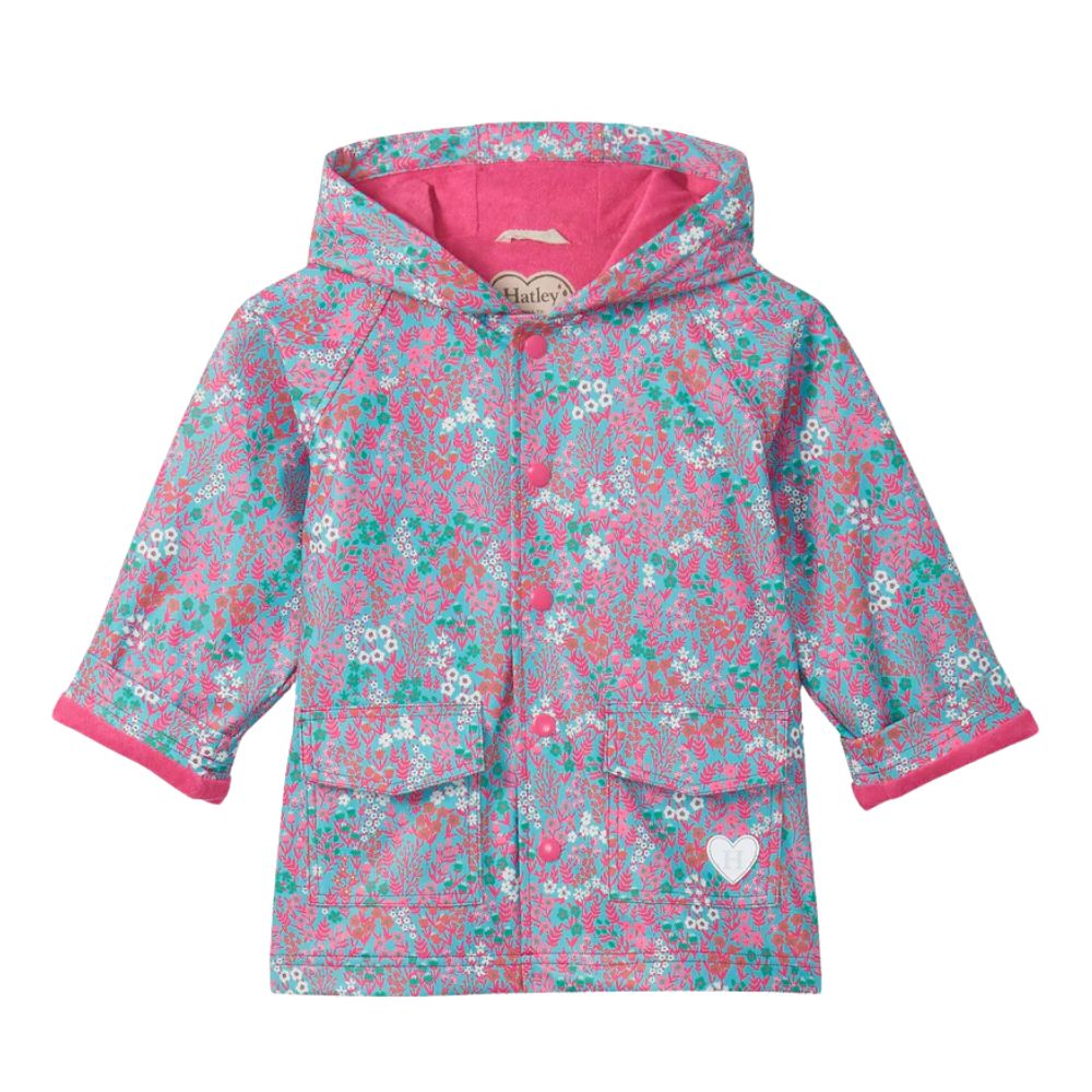 Hatley Wildflowers Raincoat - Age 2