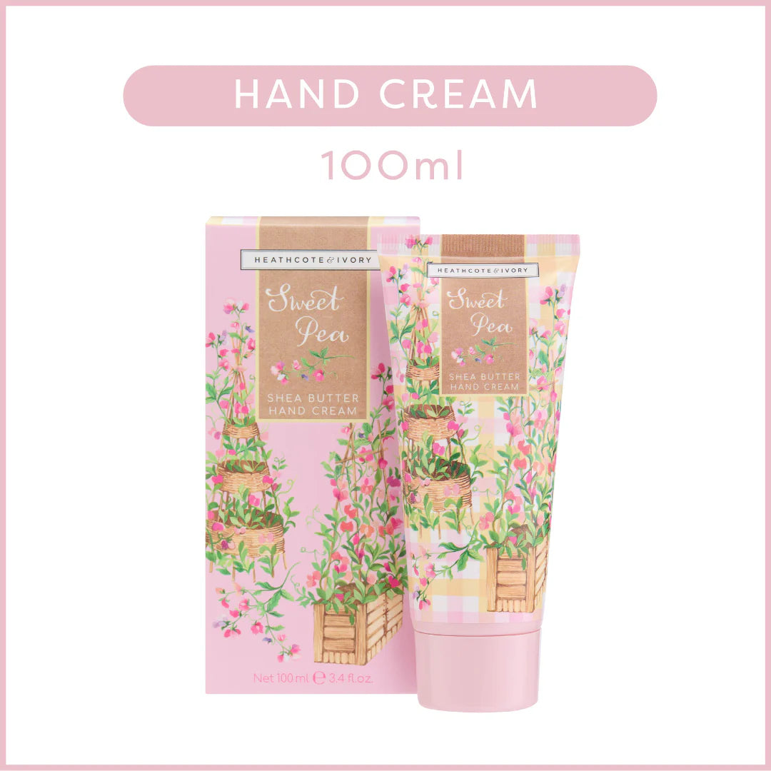 Heathcote & Ivory 100ml Sweet Pea Hand Cream