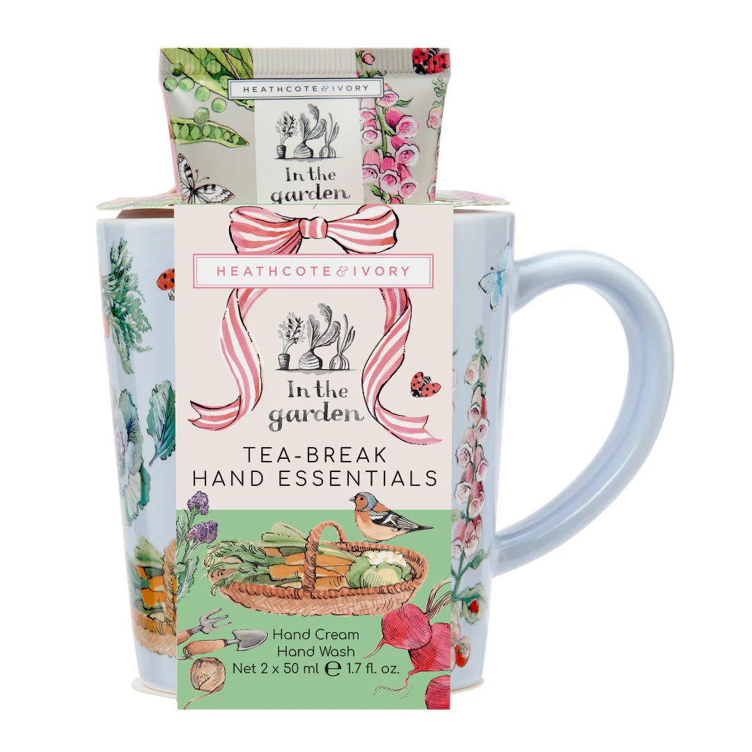 Heathcote & Ivory In The Garden Ceramic Mug Hand Essentials Gift Set