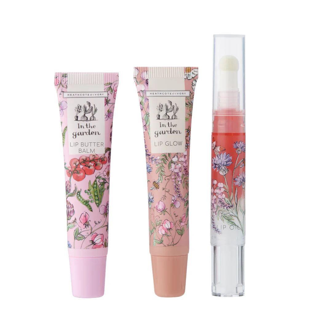 Heathcote & Ivory In The Garden Lip Luxe Set Gift Set
