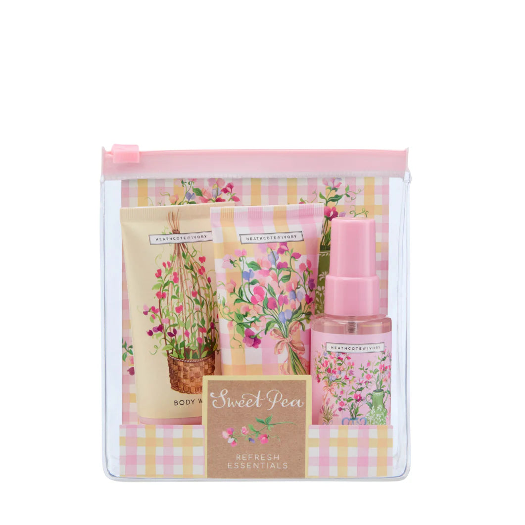 Heathcote & Ivory Sweet Pea Refresh Essentials Gift Set
