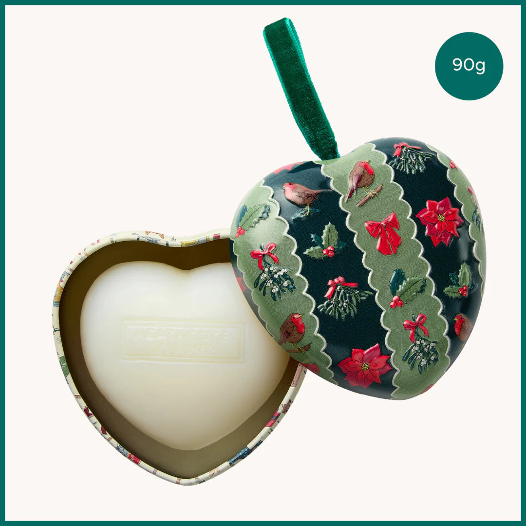 Heathcote's Emporium Scented Soap in Heart Shaped Tin