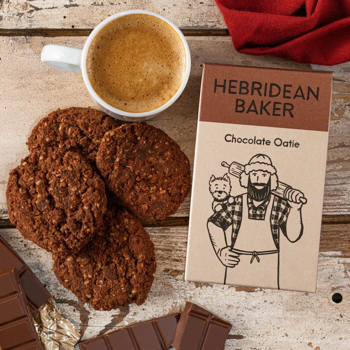 Hebridean Bakery 150g Chocolate Oaties - Old Railway Line Garden Centre