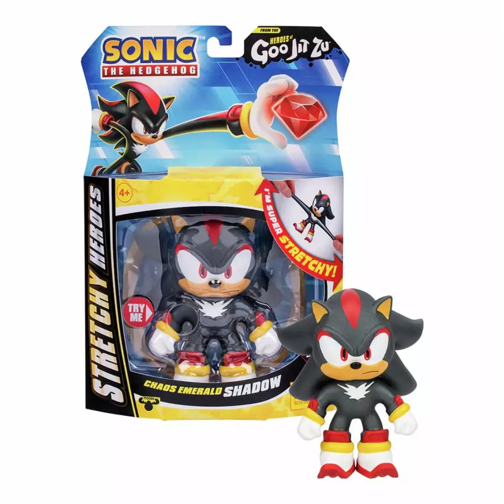 Heroes of Goo Jit Zu Chaos Emerald Shadow the Hedgehog Figure