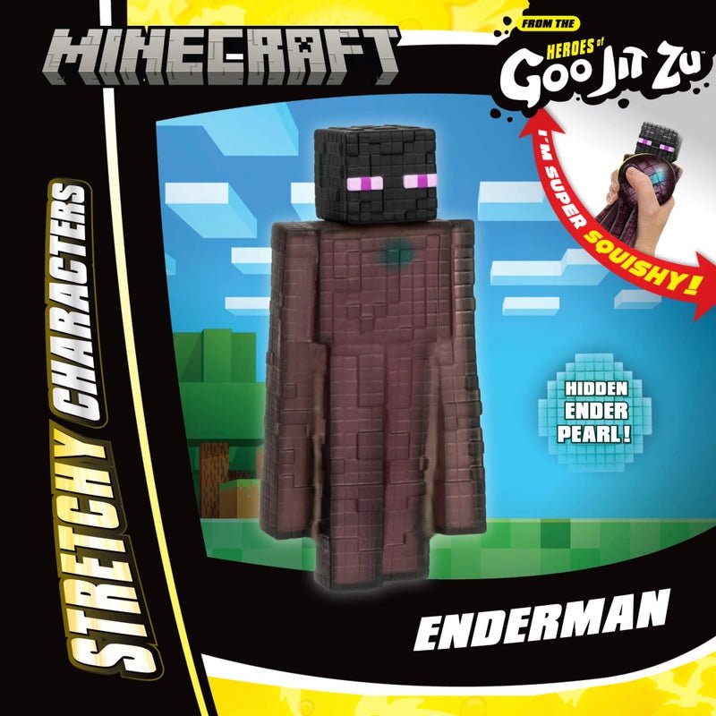 Heroes of Goo Jit Zu Minecraft Hero Pack Enderman Stretch Toy - Old Railway Line Garden Centre