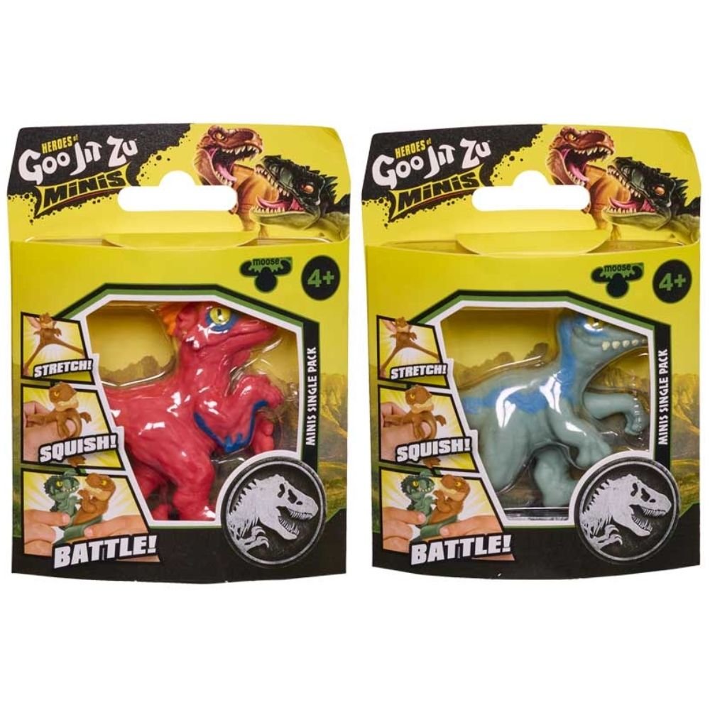 Heros of Goo Jit Zu Jerassic Minis (Assorted) - Old Railway Line Garden Centre