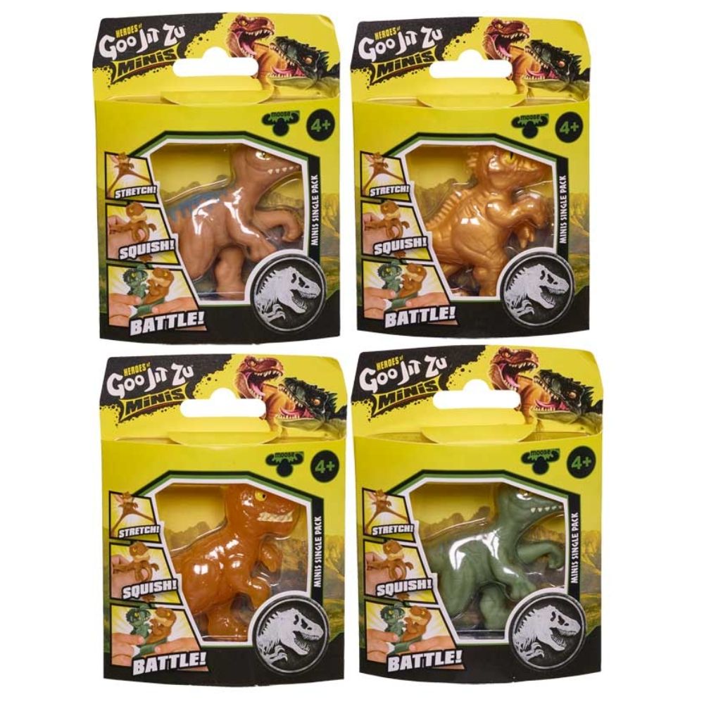 Heros of Goo Jit Zu Jerassic Minis (Assorted) - Old Railway Line Garden Centre