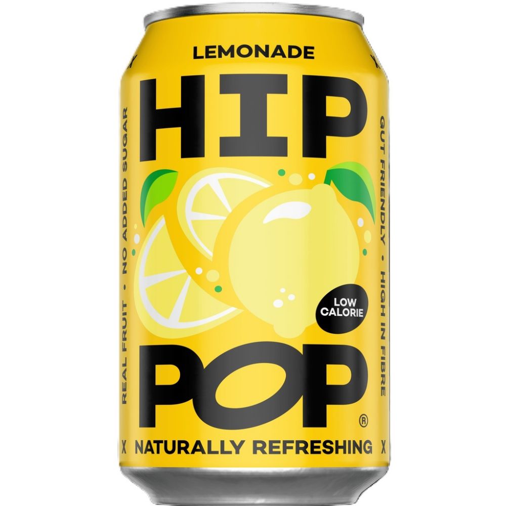 HipPop 330ml Sunshine Lemonade Can