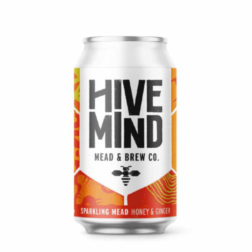 Hive Mind Mead and Brew Co, Honey & Ginger 330ml Can