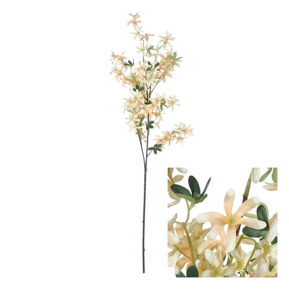 Hogewoning 100cm Champagne Lilac Artificial Flower Stem - 362518 - Old Railway Line Garden Centre