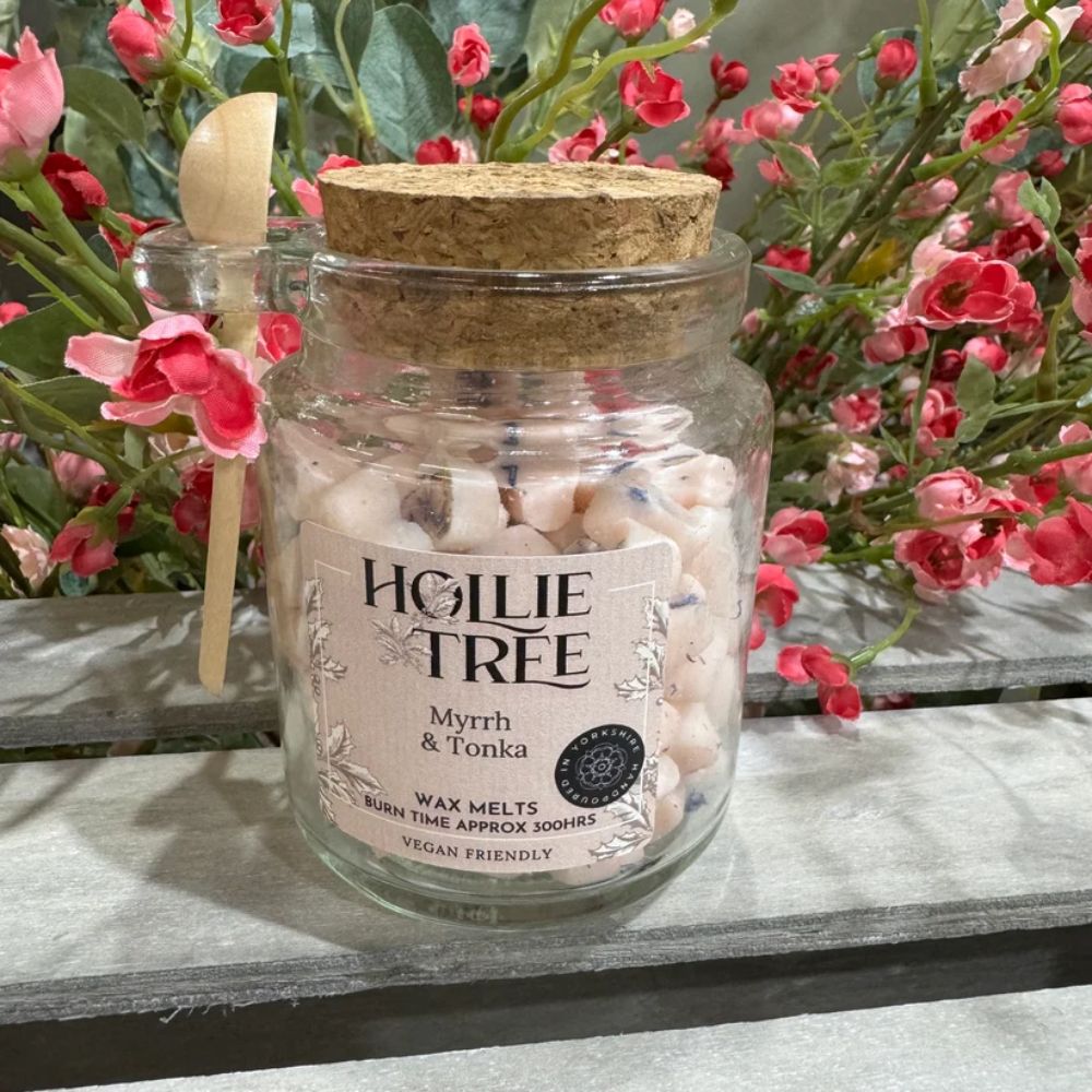 Hollie Tree Melting Pot Wax Melts Myrrh & Tonka