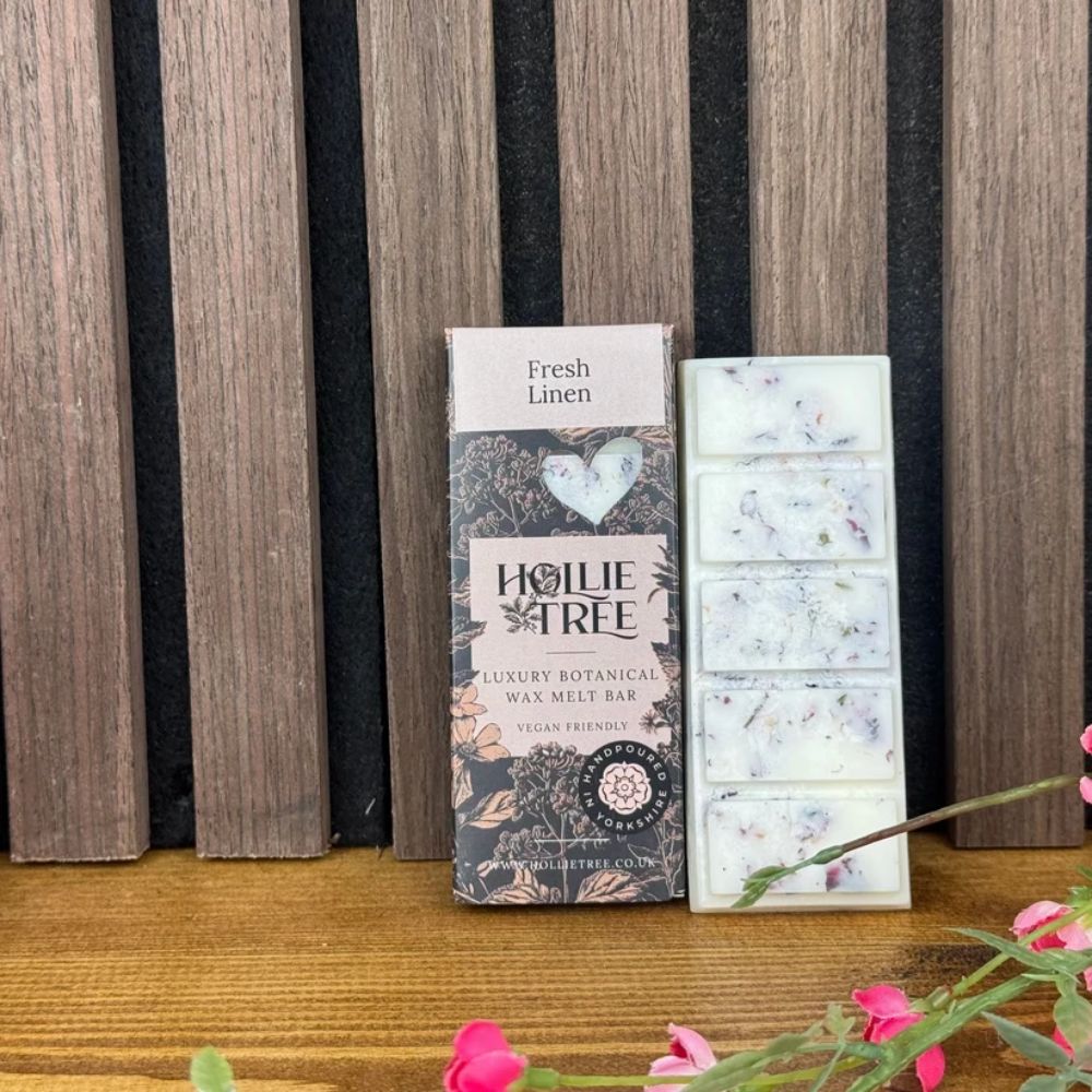 Hollie Tree Wax Melt Bars Fresh Linen