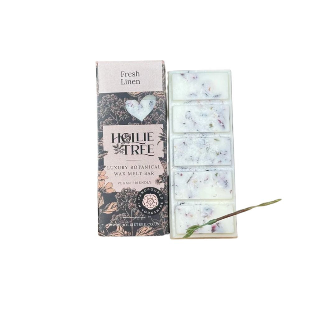 Hollie Tree Wax Melt Bars Fresh Linen