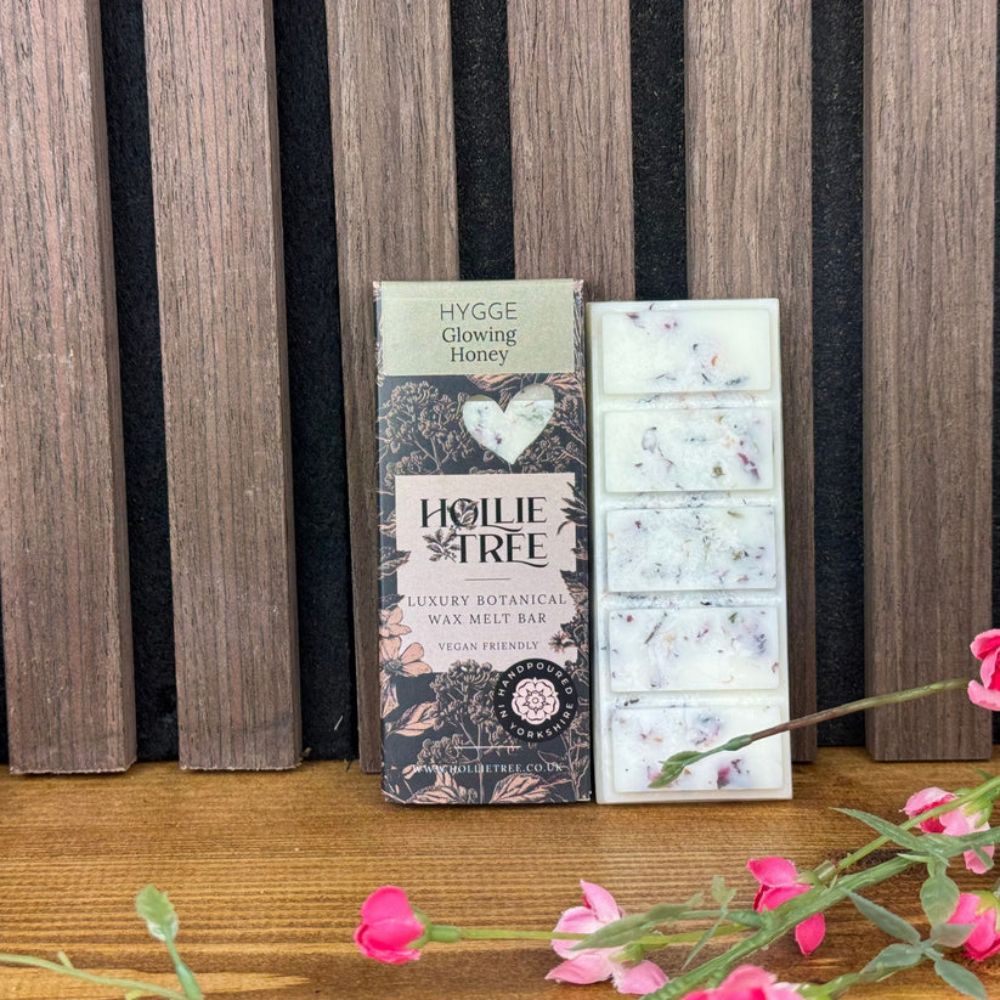 Hollie Tree Wax Melt Bars Glowing Honey