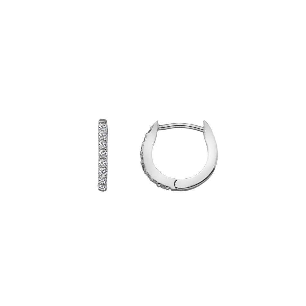 Hot Diamonds 13mm Constant Loop Earrings - Silver