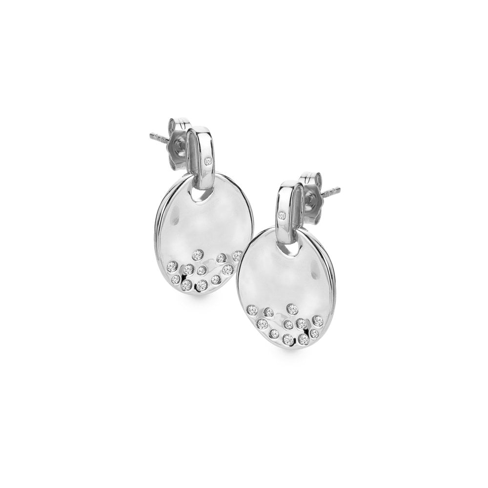 Hot Diamonds 21mm Illuminate Earrings - Silver