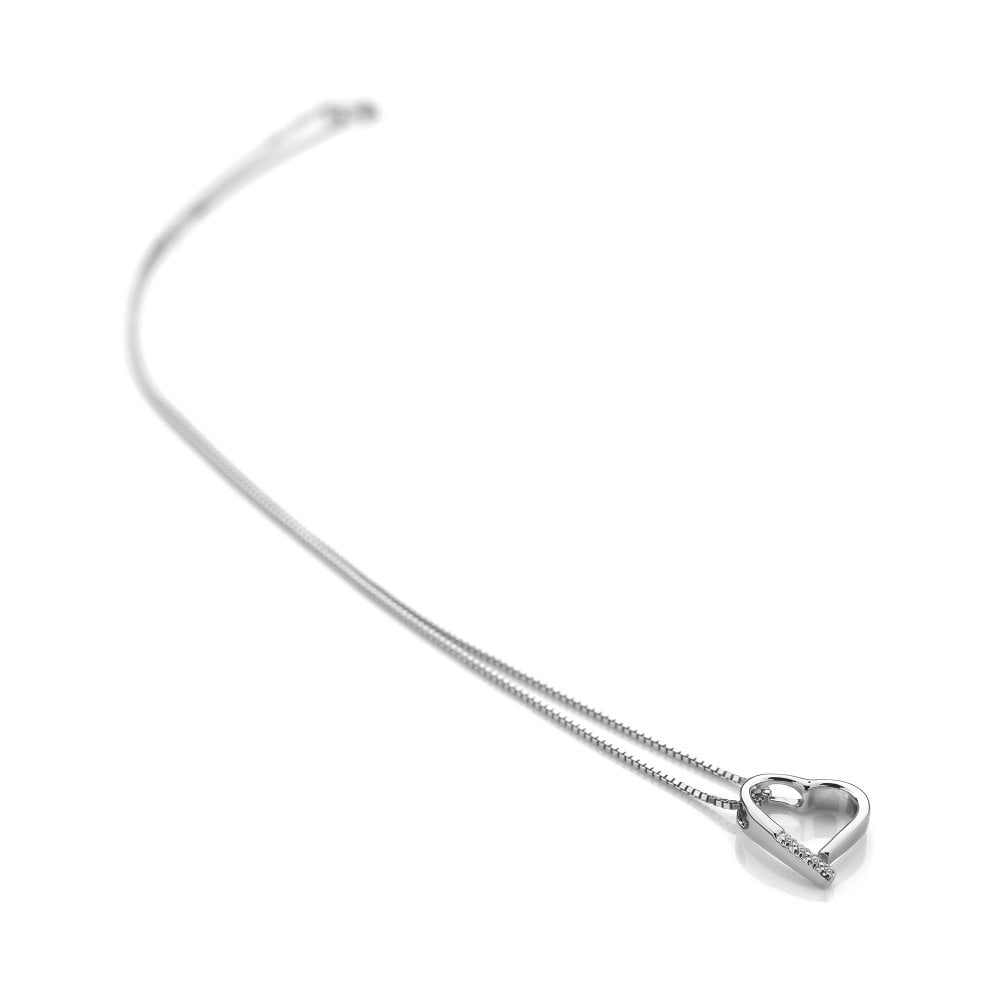 Hot Diamonds 45cm Romantic Heart Necklace - Silver