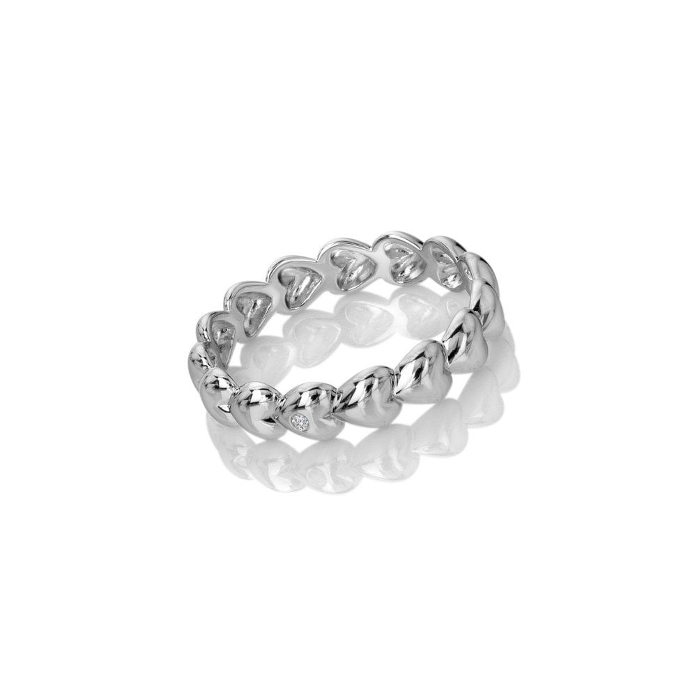 Hot Diamonds Serenity Heart Ring Size R