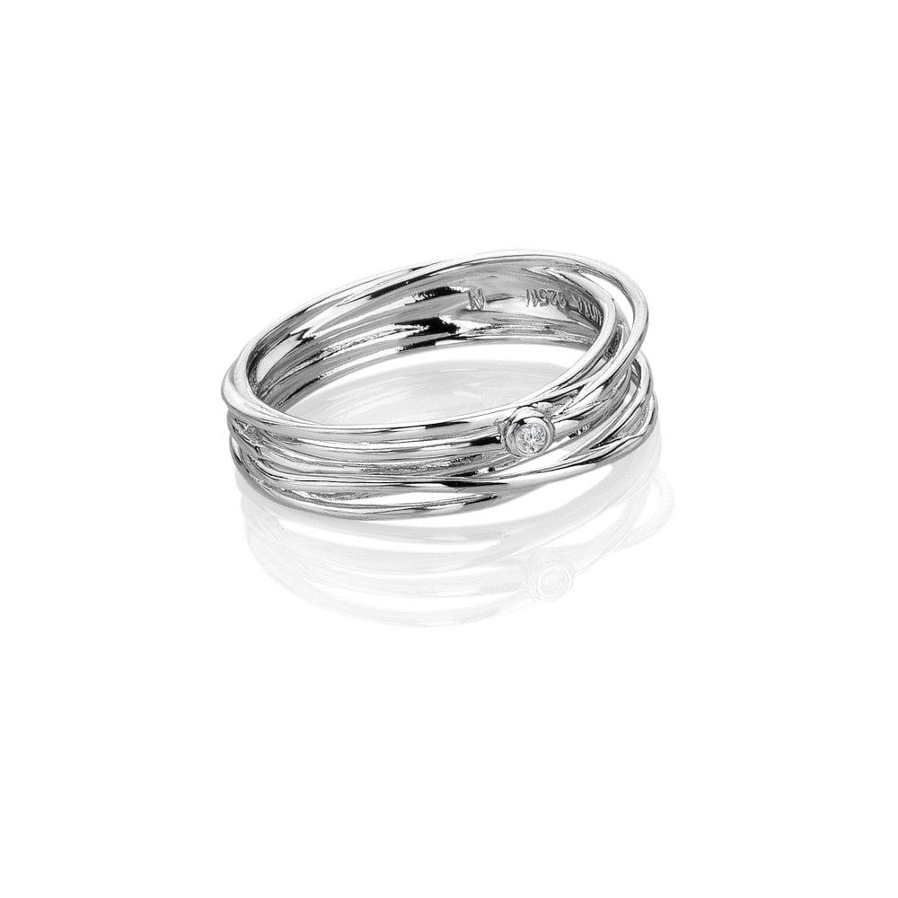 Hot Diamonds String Ring