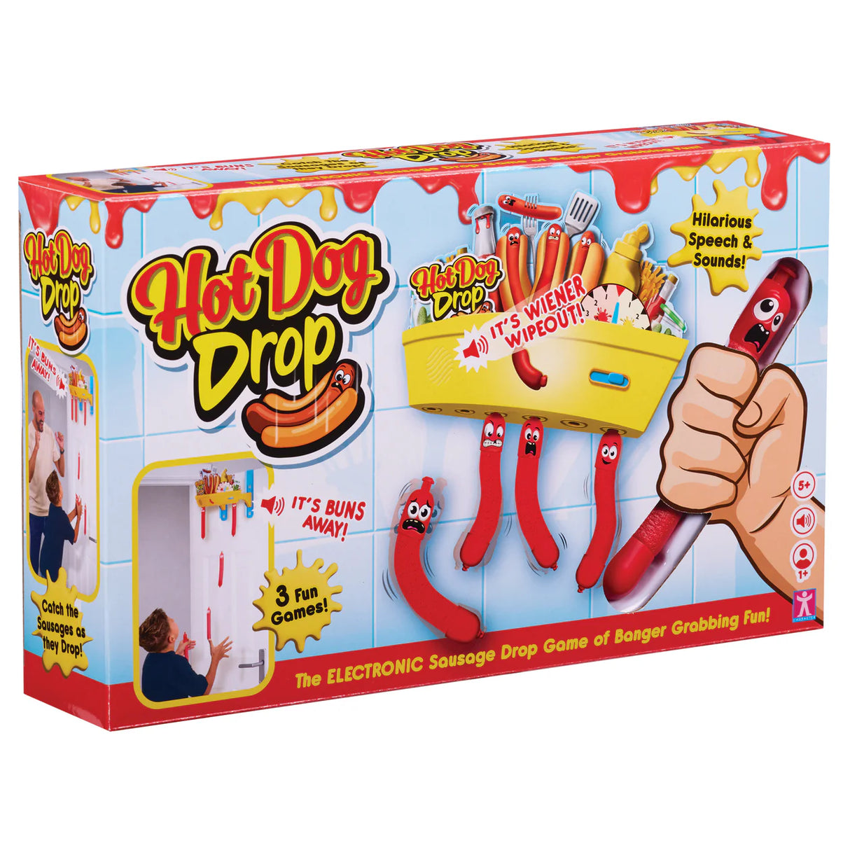 Hot Dog Drop Reaction Game