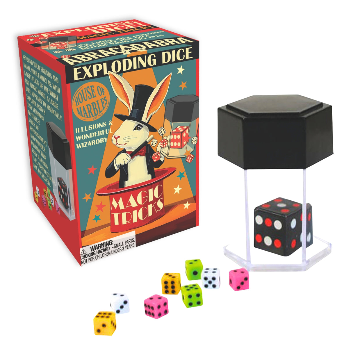 House of Marbles Exploding Dice Magic Trick