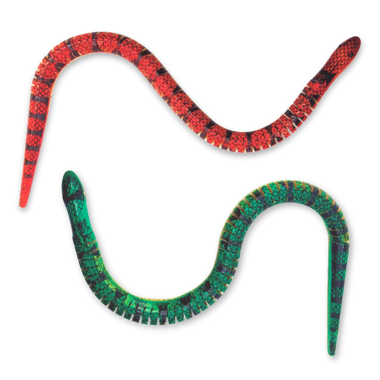 House of Marbles Jointed Wooden Snake (Choice of 2) - Old Railway Line Garden Centre
