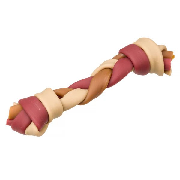 House of Paws 30cm Sweet Potato Christmas Braid Dog Chew - Large - Old Railway Line Garden Centre