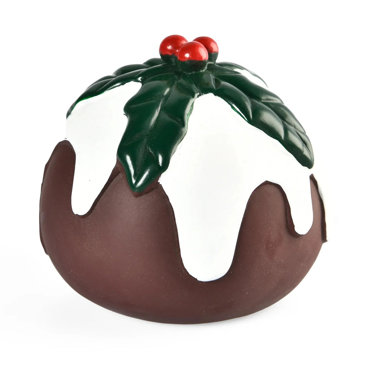 House of Paws Latex Christmas Pudding Dog Toy - Old Railway Line Garden Centre