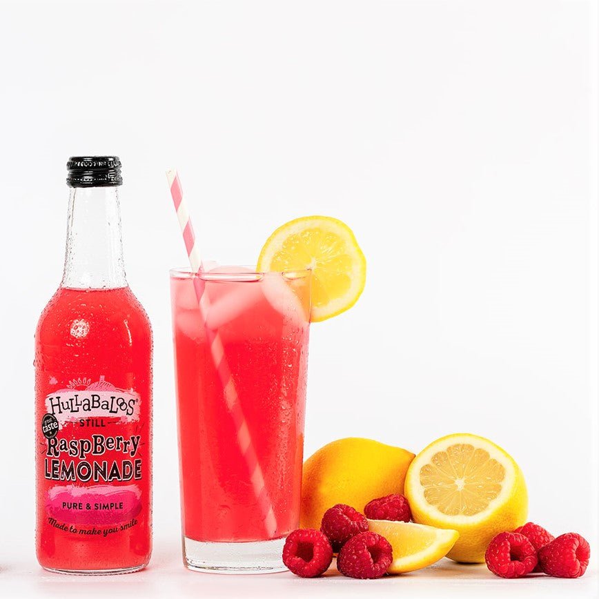 Hullabaloos 750ml Raspberry Lemonade - Old Railway Line Garden Centre