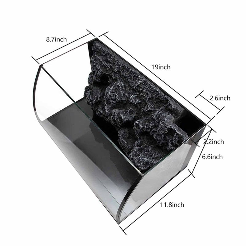 Hygger 37L LED Glass Aquarium Kit