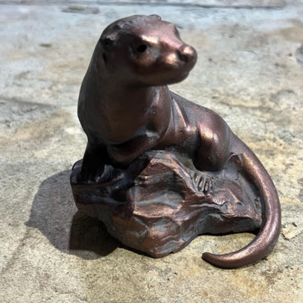 Inspirational Gifting 15cm Otter Garden Sculpture